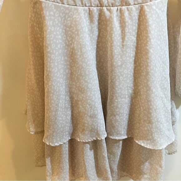 JAPNA FLOWEY RUFFLE DRESS! Hand made in INDIA - Picture 3 of 9